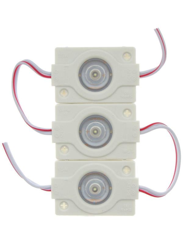 Светодиодная подсветка салона 12 В, 1 LED, 4.8×3 см, IP68, 1.5 Вт, свет белый