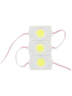 Светодиодная подсветка салона 12 В, СОВ, 4.5×3 см, IP68, 2.4 Вт, свет белый