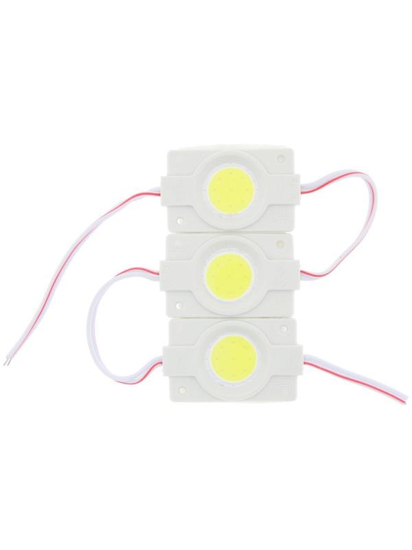 Светодиодная подсветка салона 12 В, СОВ, 4.5×3 см, IP68, 2.4 Вт, свет белый