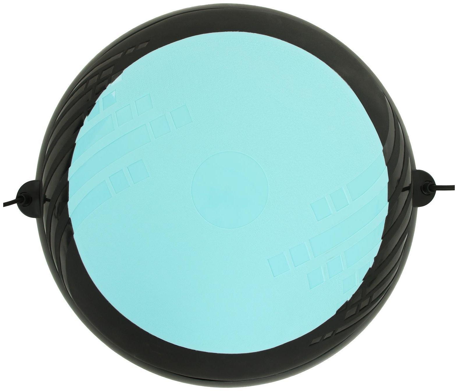 Полусфера BOSU гимнастическая, цвет голубой