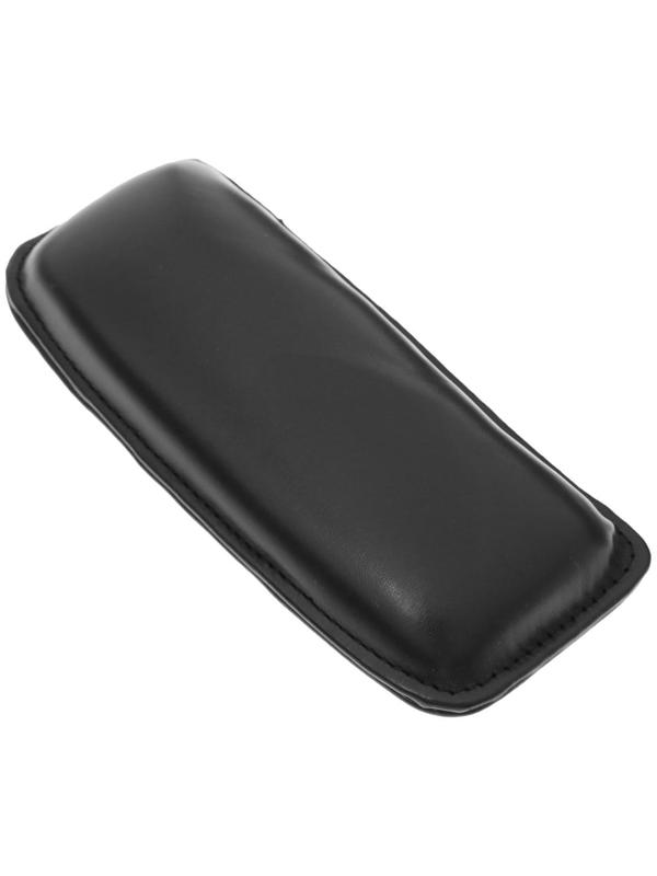 Подушка самоклеящаяся, кожа PU, 18 х 7.5 см, черный