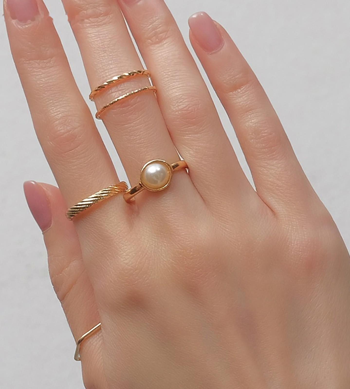 Кольцо набор 5 штук 