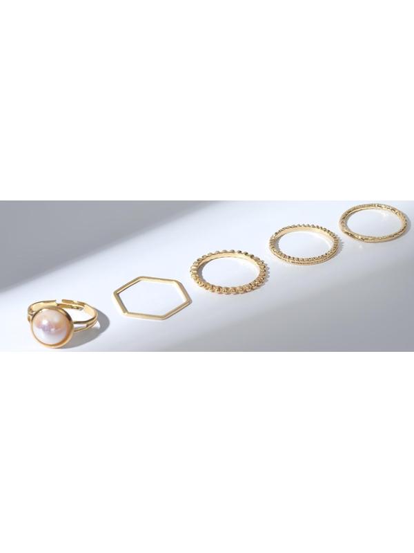Кольцо набор 5 штук 