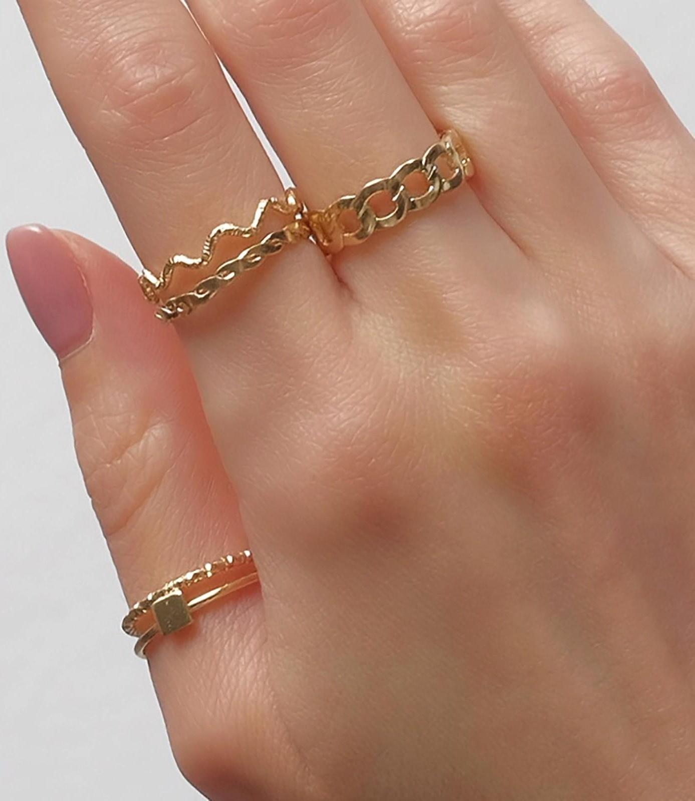 Кольцо набор 5 штук 