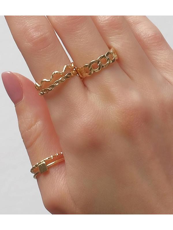 Кольцо набор 5 штук 