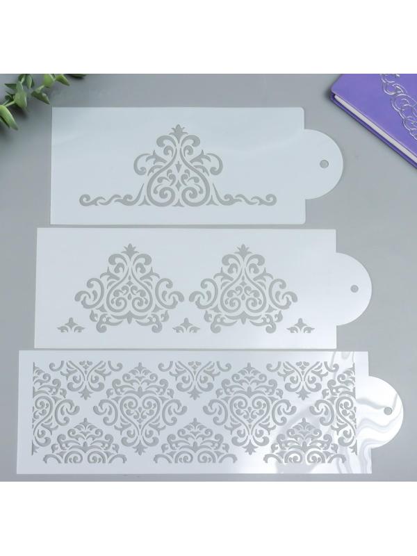 Трафарет пластик бордюрный 