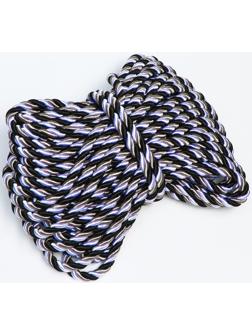 Шнур витой декоративный 12 мм без тесьмы №8.7, 25 м