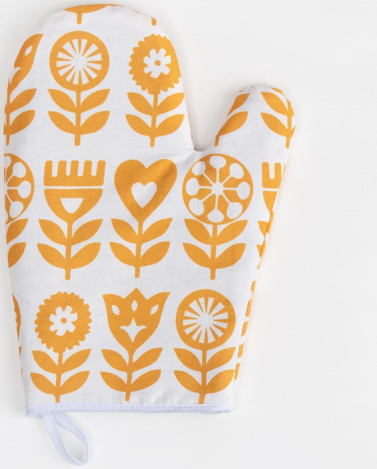 Набор подарочный Best kitchen: полотенце, варежка-прихватка, кухонная лопатка, венчик, губка