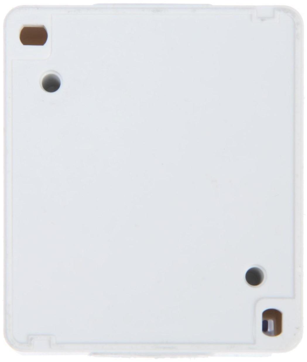 Розетка одноместная, 16 А, накладная, с з/к, IP 44, уличная, белая