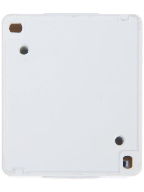 Розетка одноместная, 16 А, накладная, с з/к, IP 44, уличная, белая