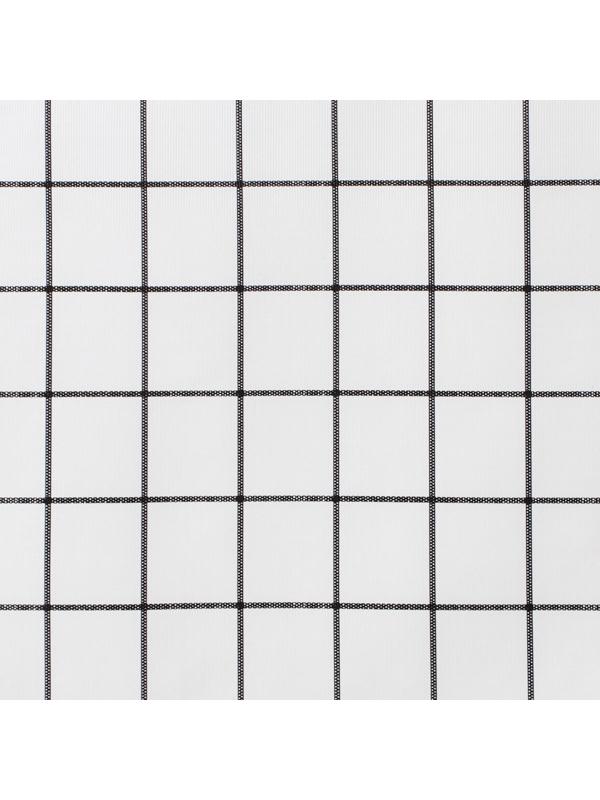 Клеёнка столовая на тканевой основе «Клетка», ширина 137 см, рулон 20 м, цвет белый