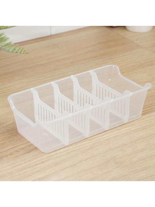 Органайзер для специй Honey, 28×14 см, цвет прозрачный