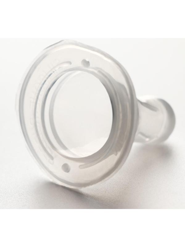 Соска силиконовая на бутылочку, +0 мес., медленный поток