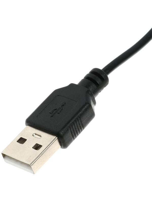 USB-разветвитель LuazON, 4 порта с индивидуальными выключателями, черный