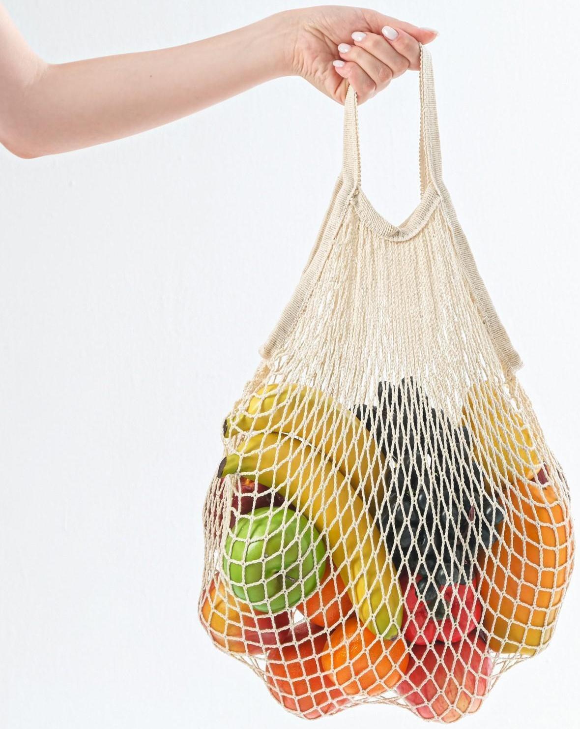 Авоська 34 х 34 см, ручка 12 см, клетка 1.5 см