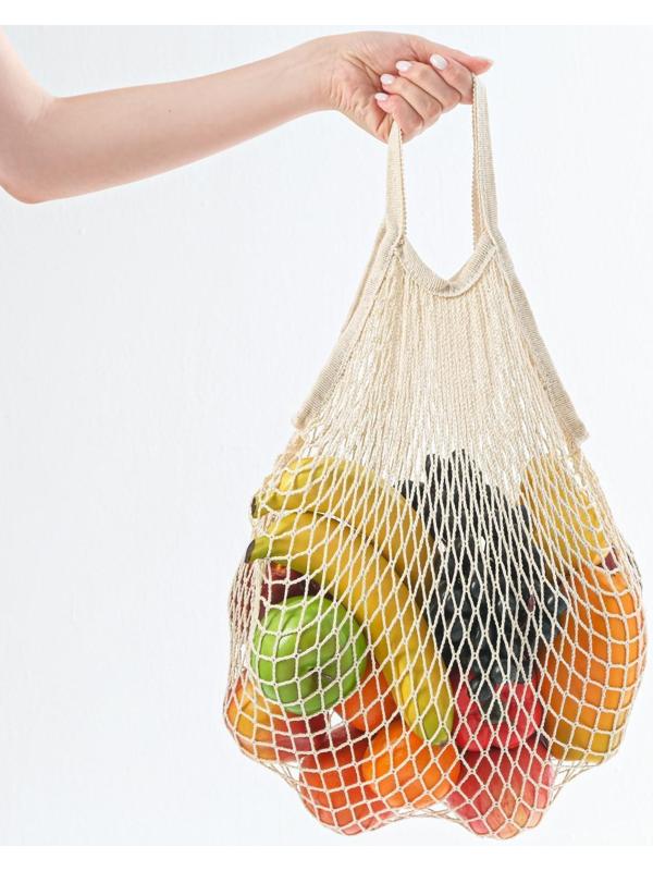 Авоська 34 х 34 см, ручка 12 см, клетка 1.5 см