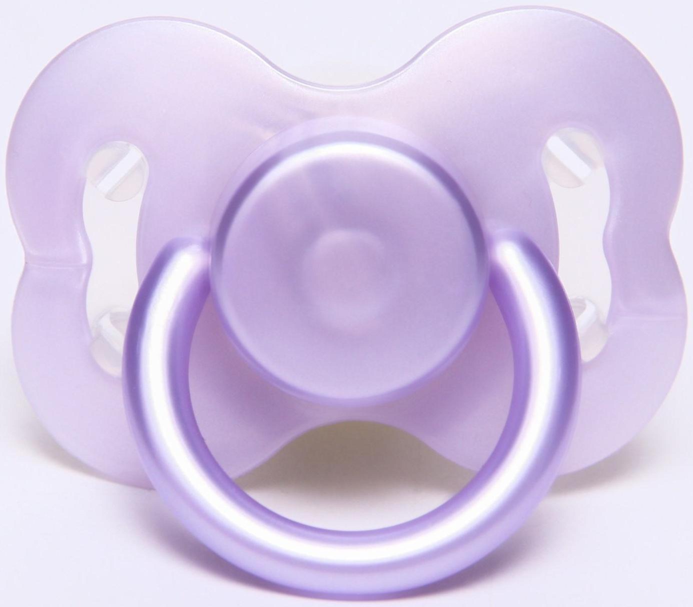 Соска-пустышка just lubby, классическая, с колпачком., от 6 мес., латекс