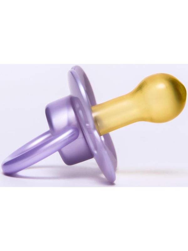 Соска-пустышка just lubby, классическая, с колпачком., от 6 мес., латекс