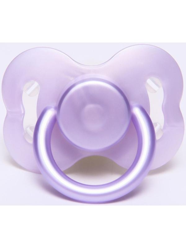 Соска-пустышка just lubby, классическая, с колпачком., от 6 мес., латекс
