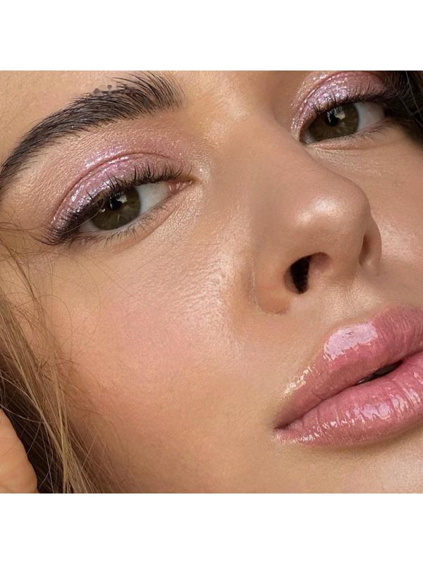 Жидкие перламутровые тени для век Glitter bomb, оттенок Pink lover, 4,5 мл