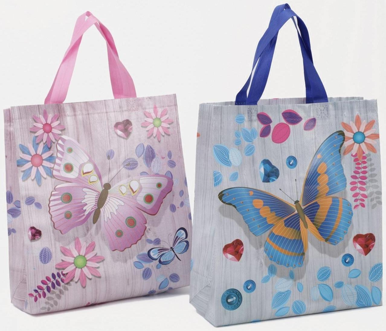 Сумка хозяйственная без молнии, цвет МИКС