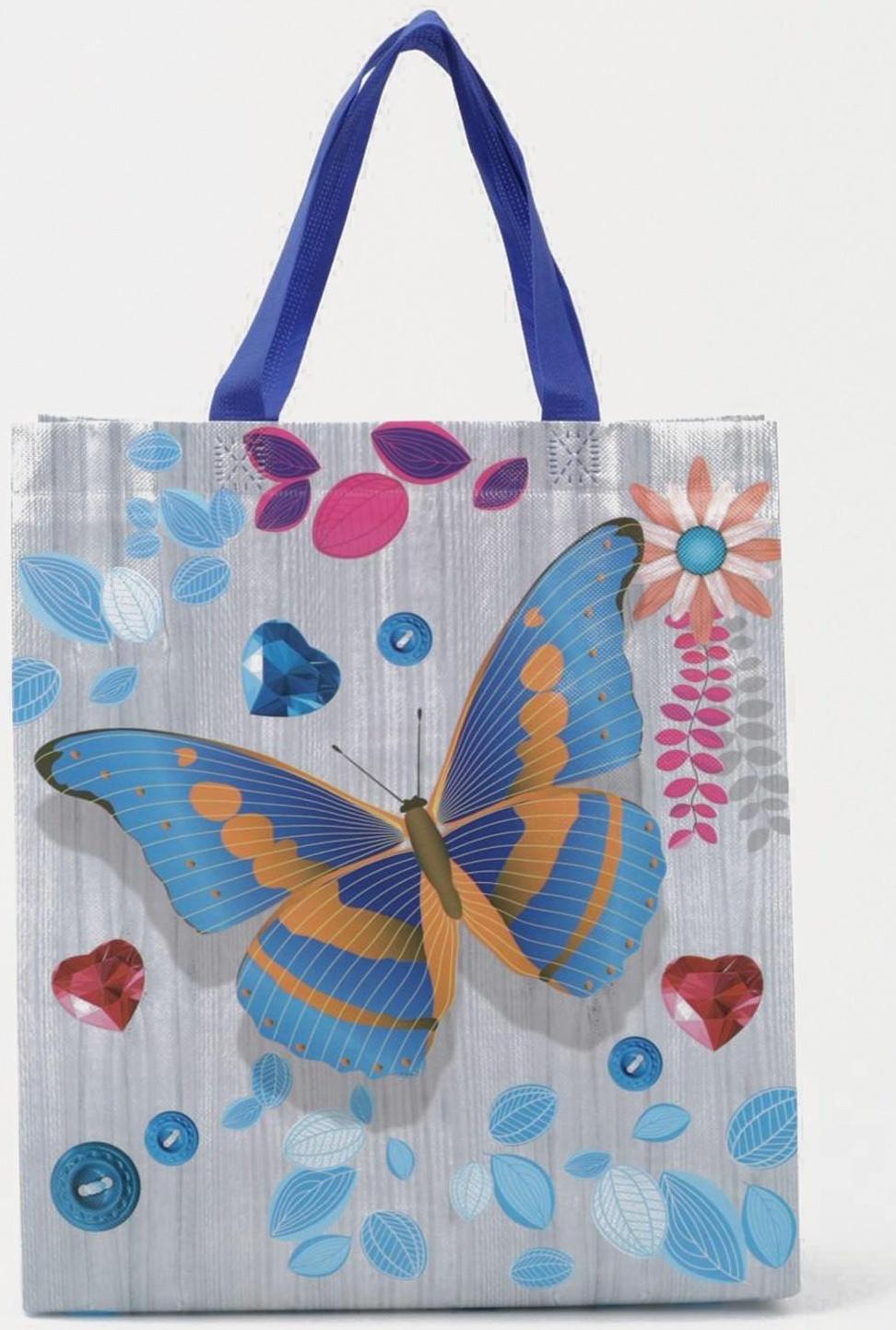 Сумка хозяйственная без молнии, цвет МИКС