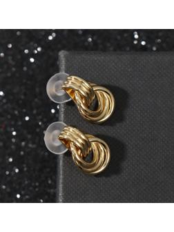 Серьги металл 