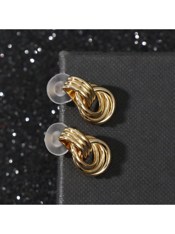 Серьги металл 