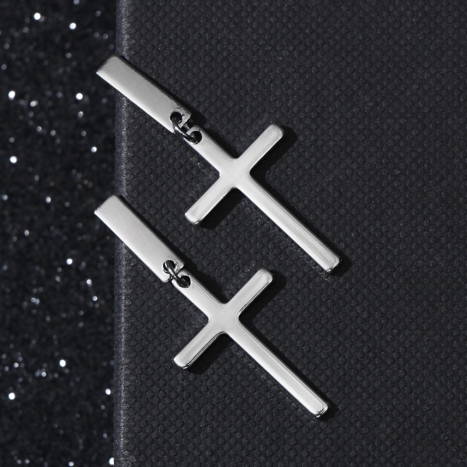 Серьги металл 