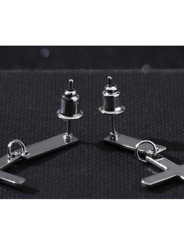 Серьги металл 