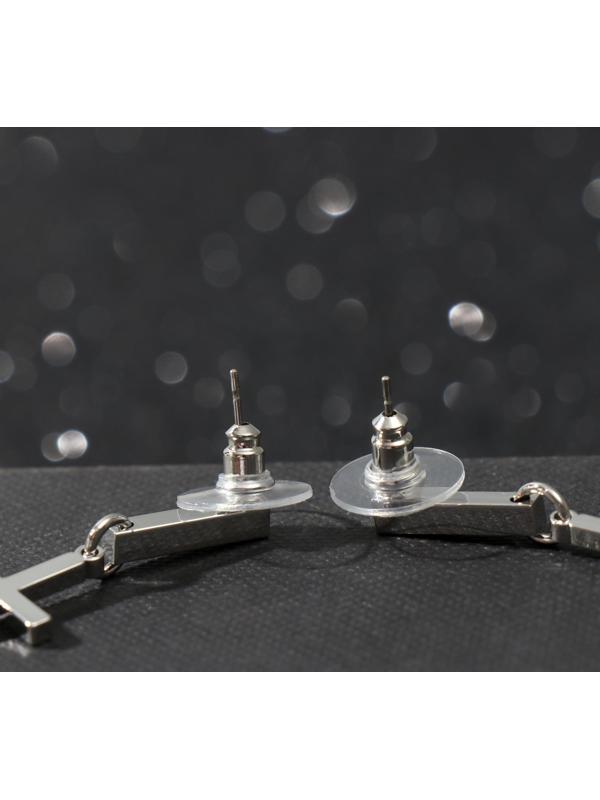 Серьги металл 