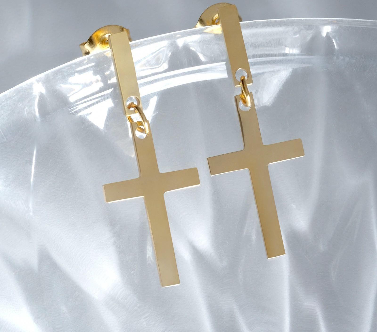 Серьги металл 