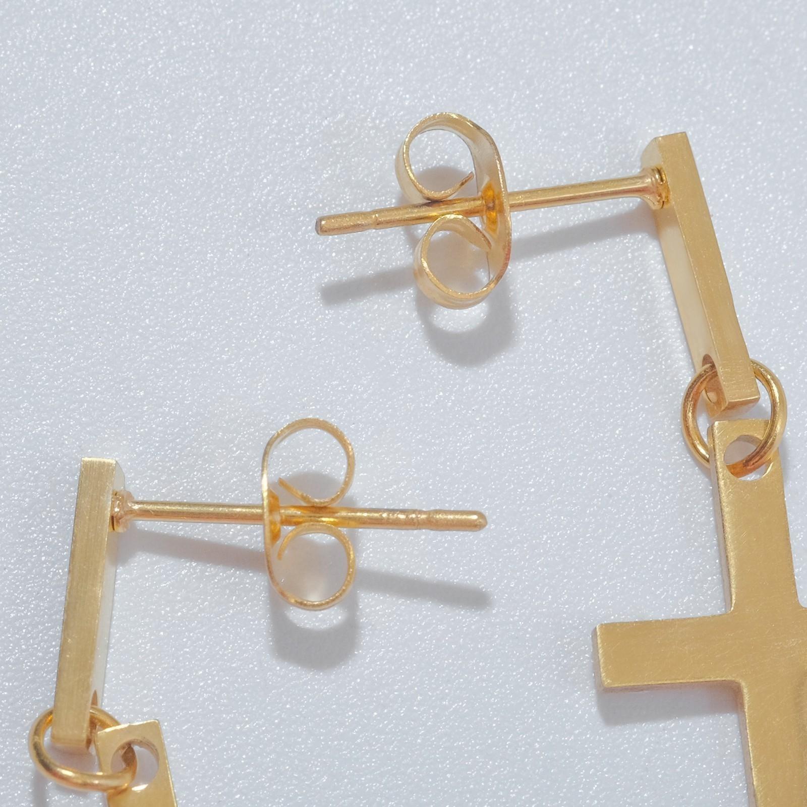 Серьги металл 