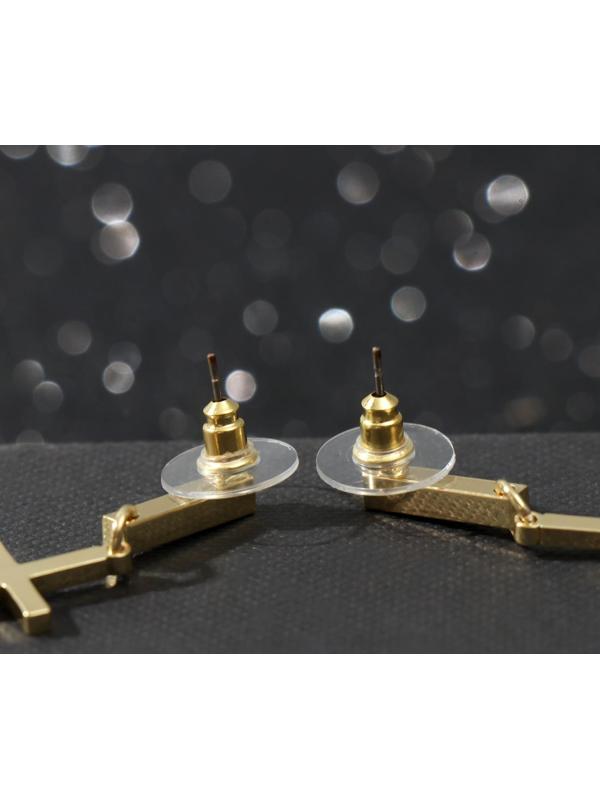 Серьги металл 