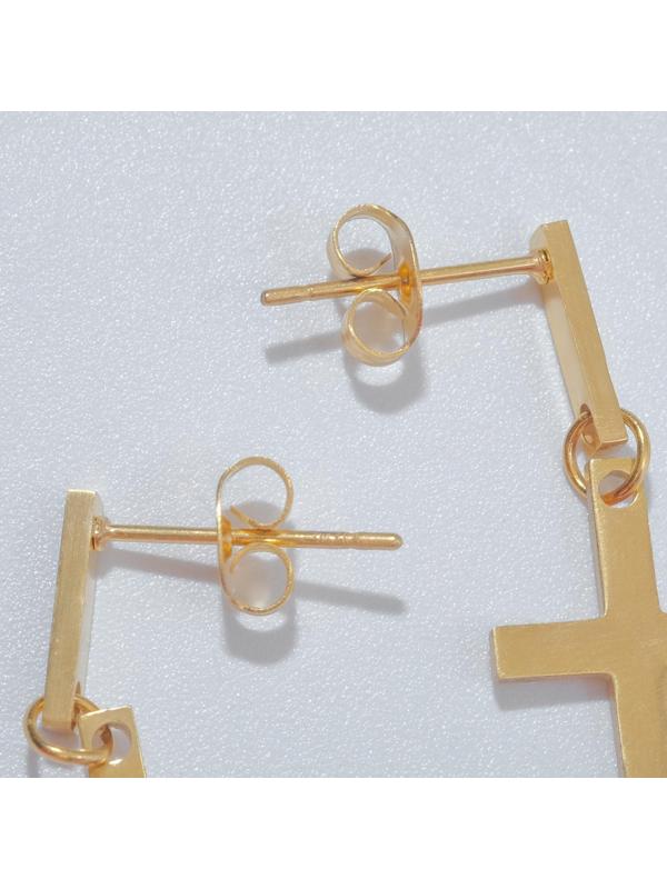 Серьги металл 