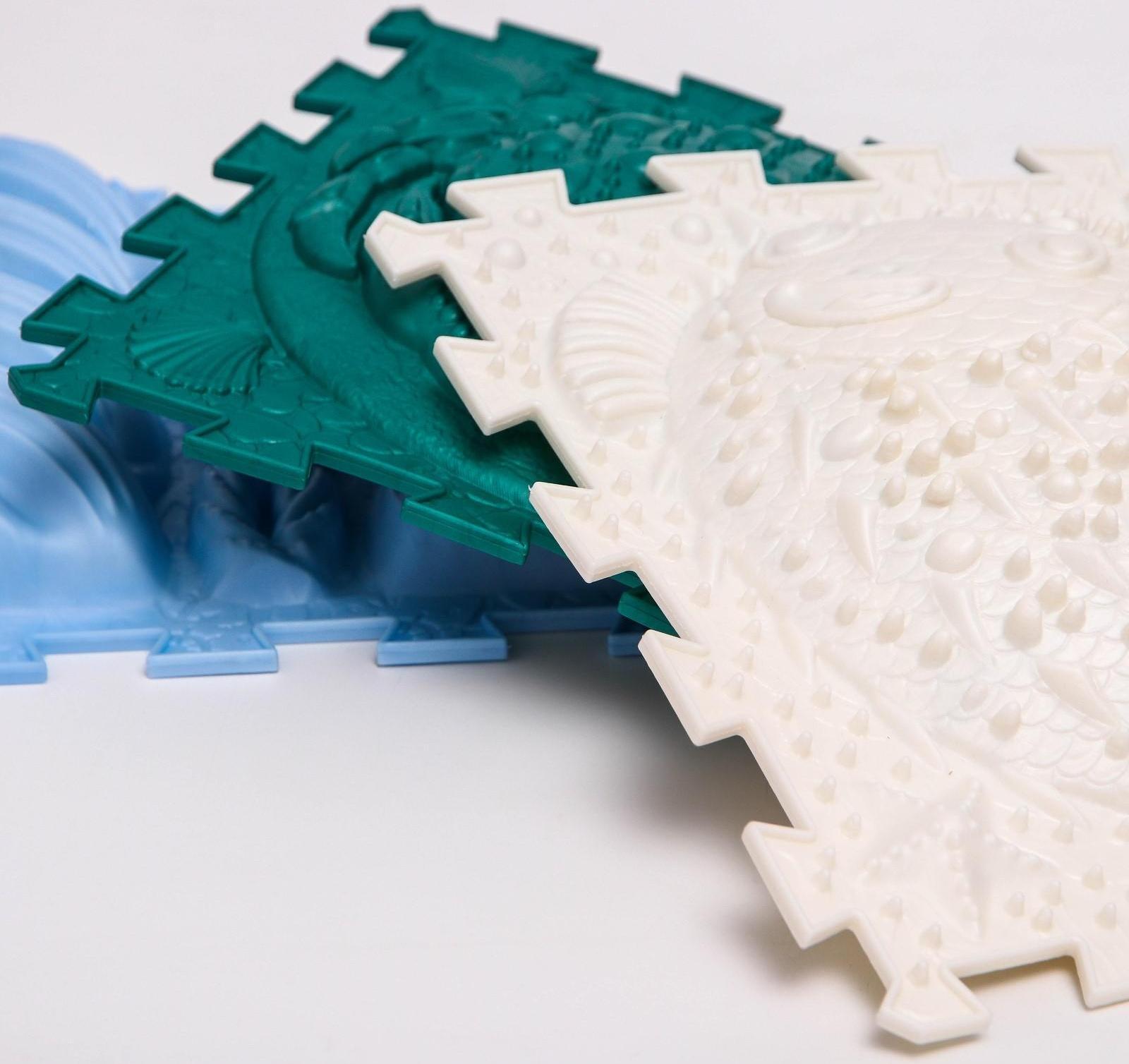 Коврик массажный ОРТО ПАЗЛ «Лагуна», 3 модуля