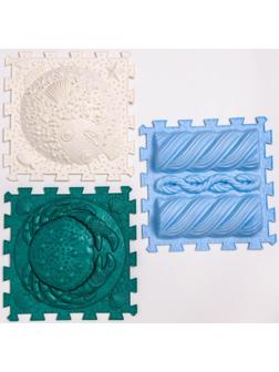 Коврик массажный ОРТО ПАЗЛ «Лагуна», 3 модуля