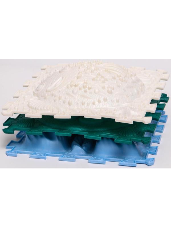 Коврик массажный ОРТО ПАЗЛ «Лагуна», 3 модуля