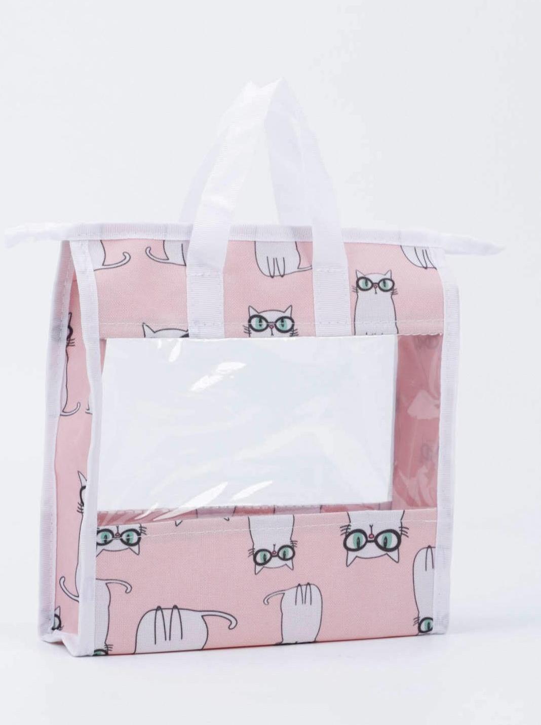 Косметичка на молнии, цвет розовый