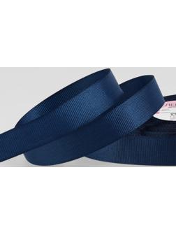 Лента репсовая, 15 мм, 23 ± 1 м, цвет тёмно-синий №38