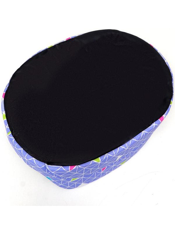 Лежак с бортиком, бязь, поролон,  55 х 40 х 14 см, микс цветов