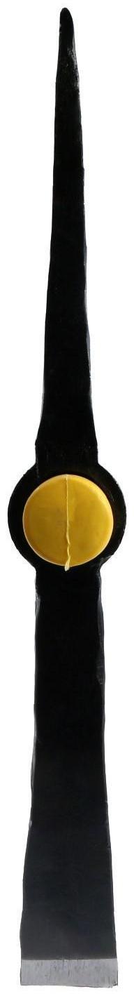 Кирка ТУНДРА, кованая, фиберглассовая рукоятка 900 мм, 2000 г