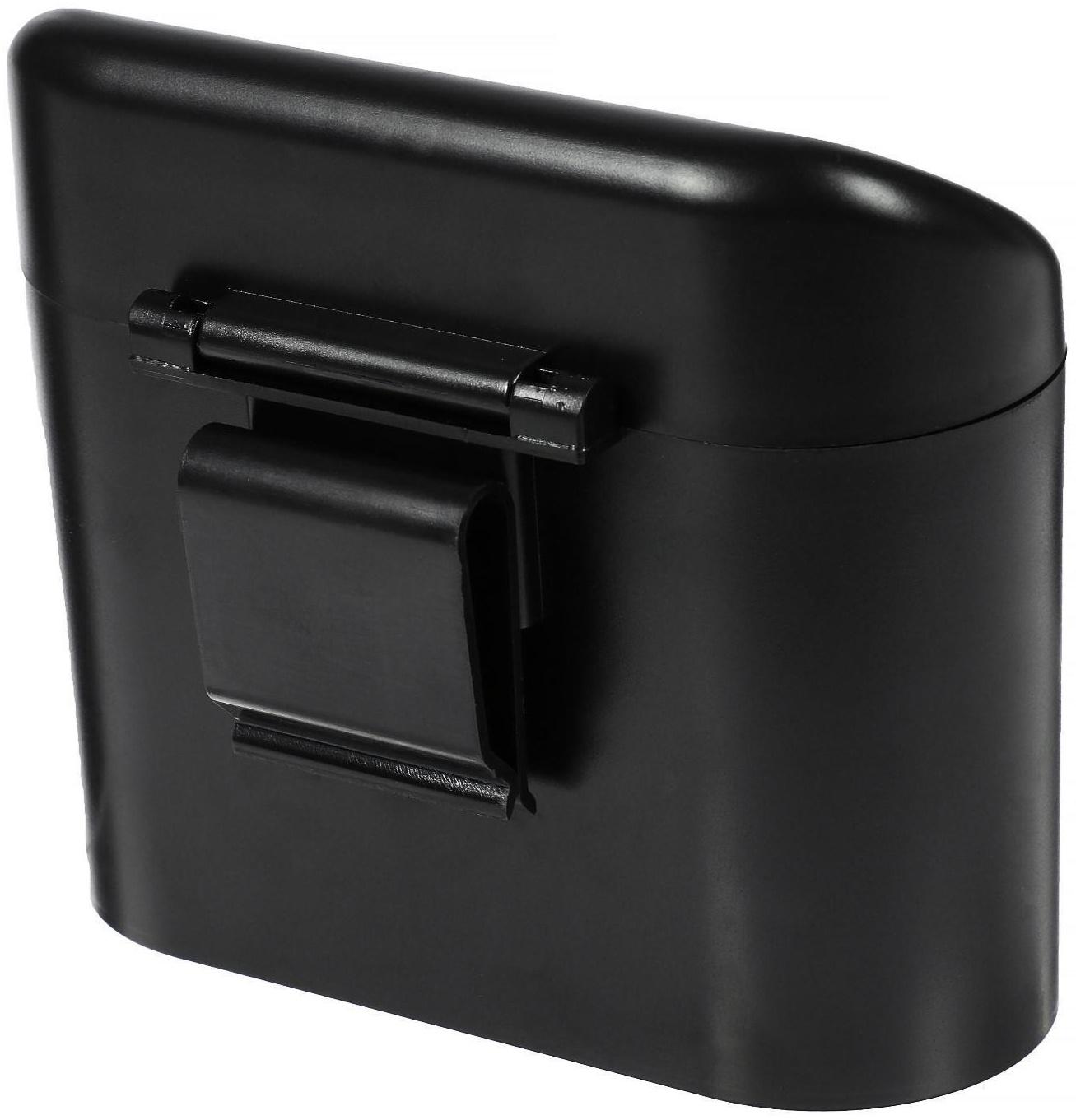 Карман-органайзер для мелочей, внутрисалонный, крепление на дверь, черный