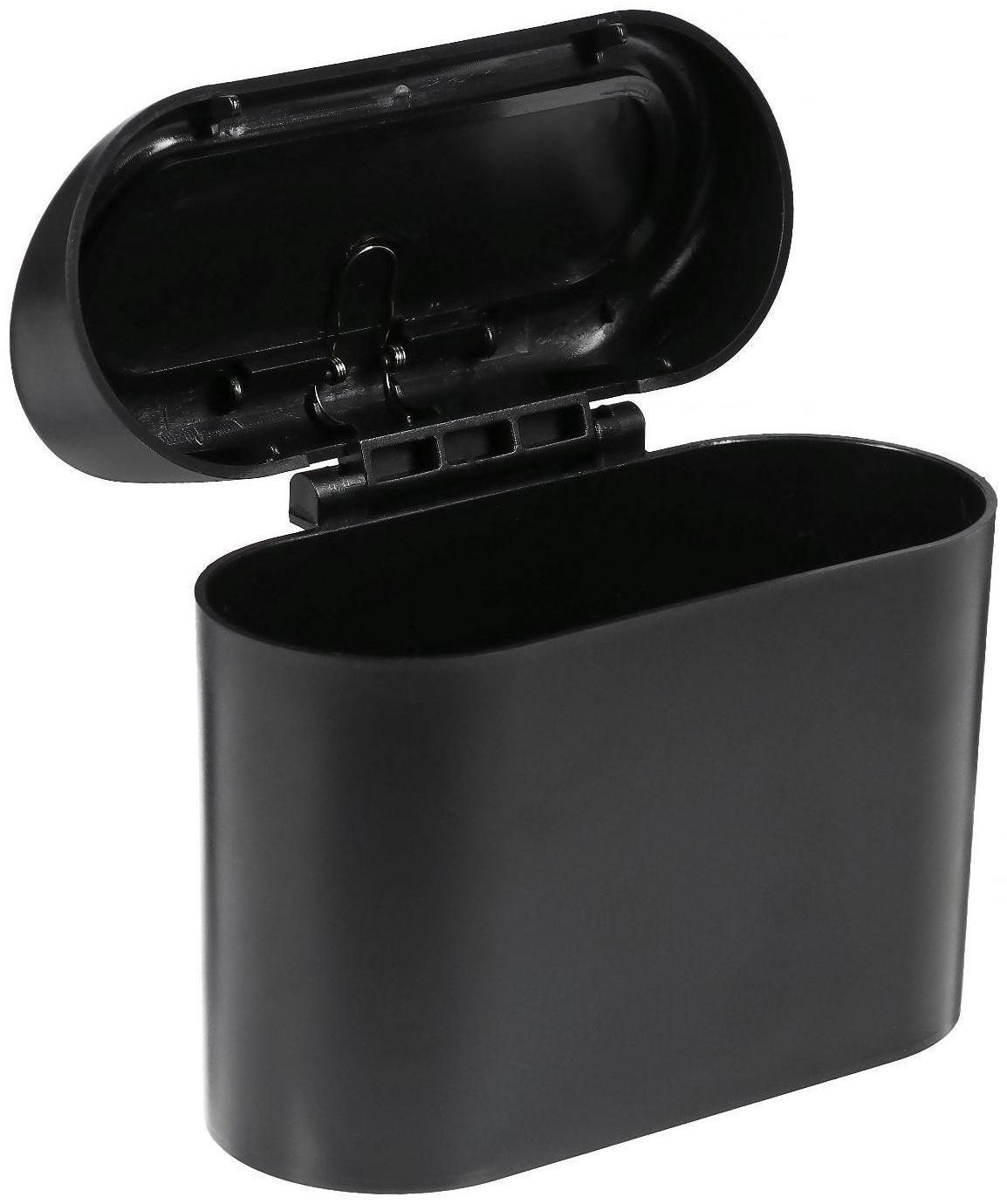 Карман-органайзер для мелочей, внутрисалонный, крепление на дверь, черный