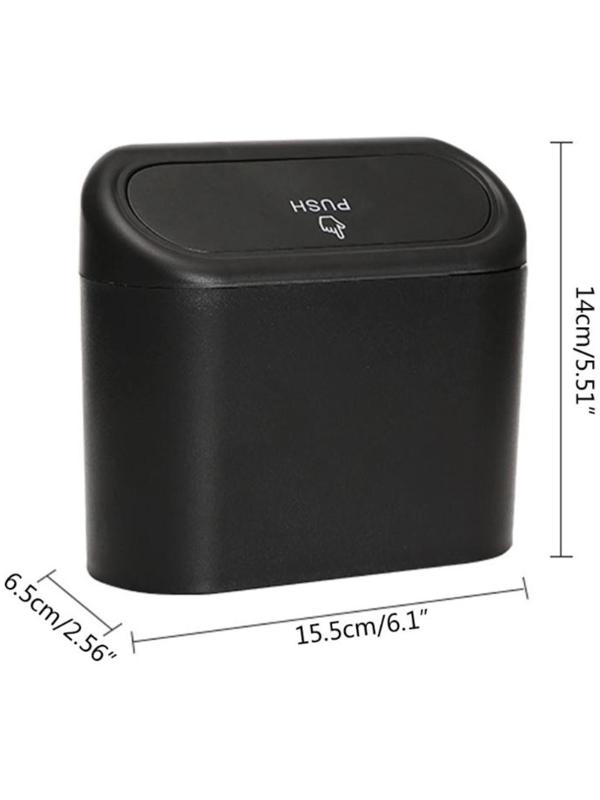 Карман-органайзер для мелочей, внутрисалонный, крепление на дверь, черный