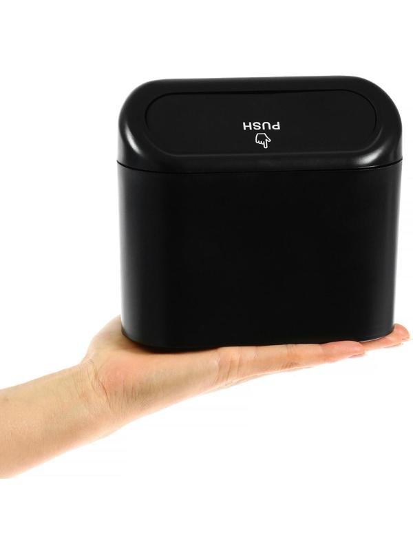 Карман-органайзер для мелочей, внутрисалонный, крепление на дверь, черный