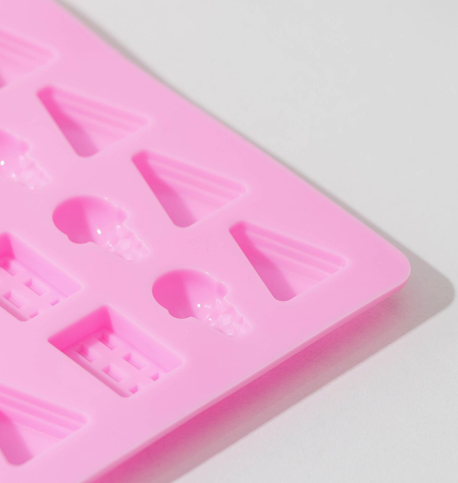 Форма для мармелада «Сладкоежка», 45 ячеек, 19,5×13,6×1 см, цвет МИКС