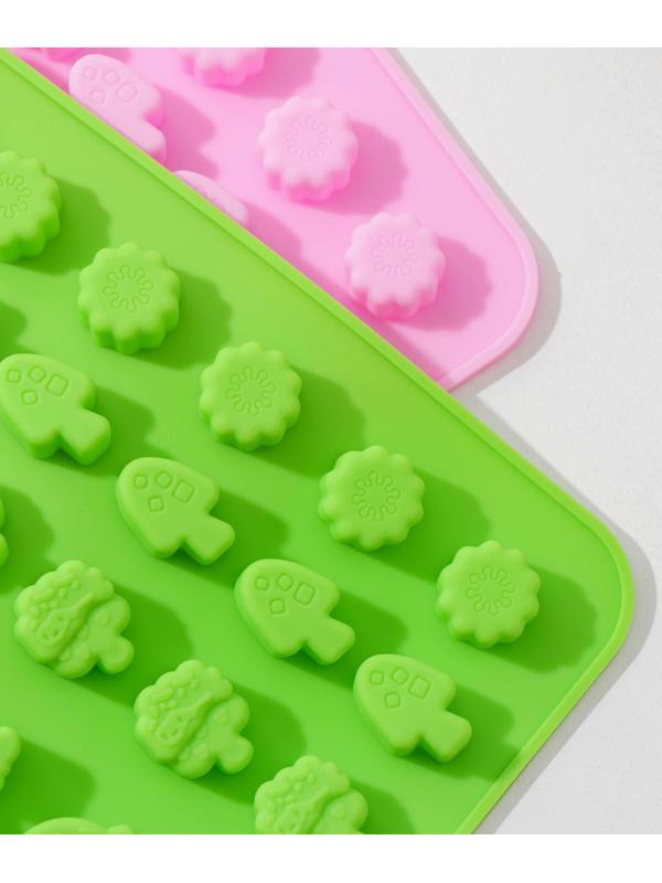 Форма для мармелада «Летнее настроение», 48 ячеек, 20×14,5×1 см, цвет МИКС