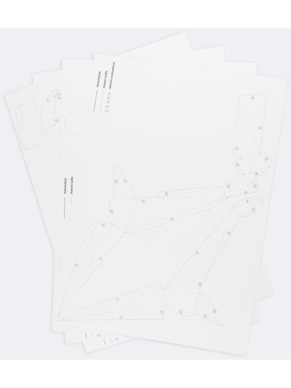 Набор для создания полигональной фигуры «Единорог», 32.5 х 44 см