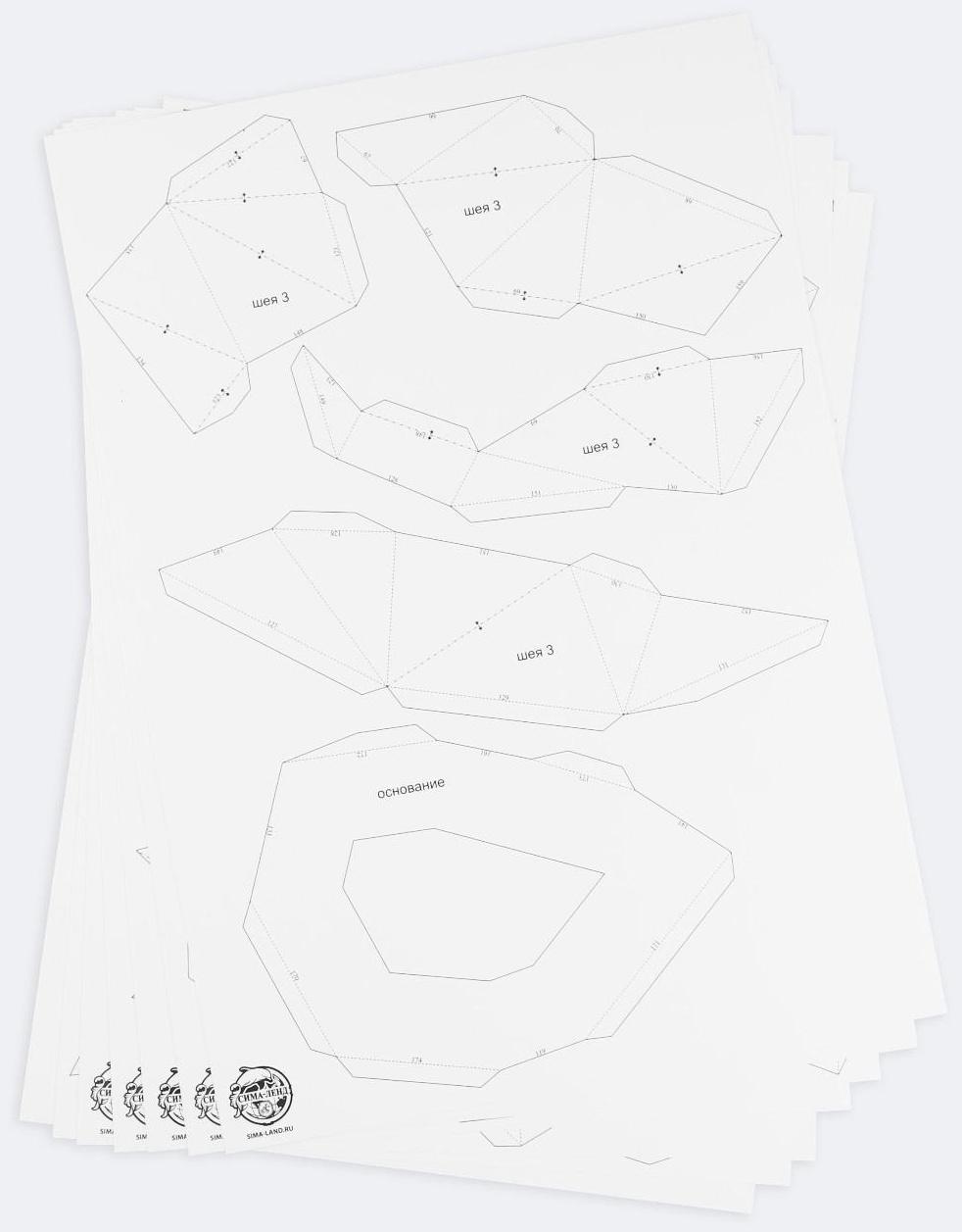 Набор для создания полигональной фигуры «Давид», 32.5 х 44 см